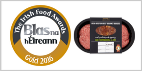 SuperValu Signature Tastes Gourmet Burgers with Pulled Pork Topping