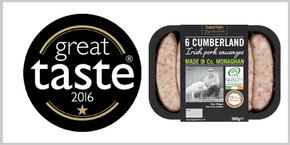 SuperValu Signature Tastes Cumberland Sausages