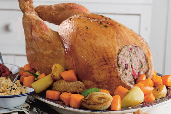 Kevin s christmas turkey two stuffings recipe