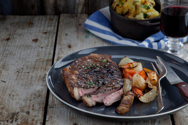 Balsamic steak recipe