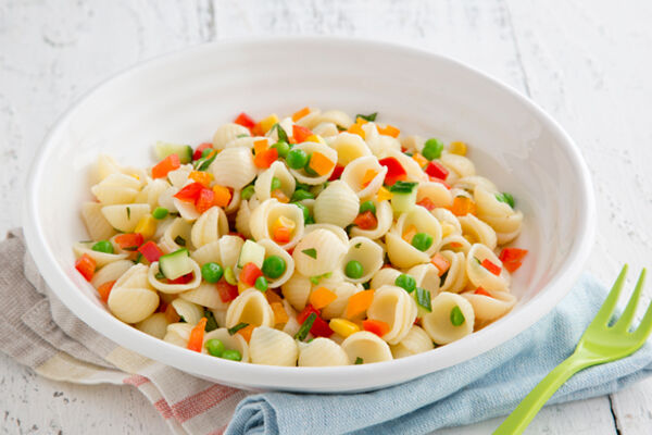 Eat the rainbow pasta recipe