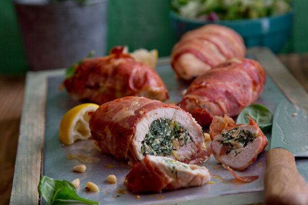 Roast stuffed chicken fillet recipe
