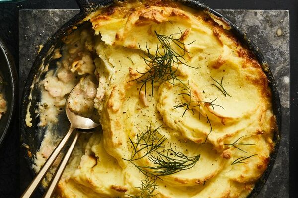Easiest ever seafood pie