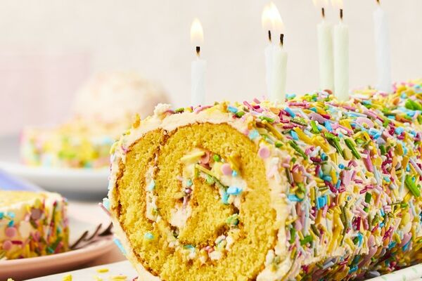 Sprinkle Swiss Roll