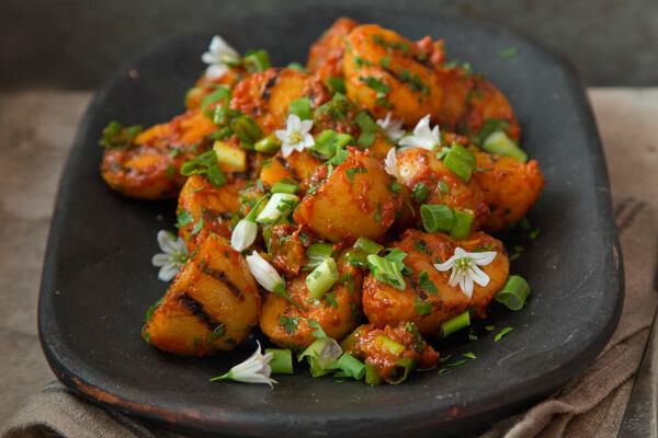 Harissa potato salad