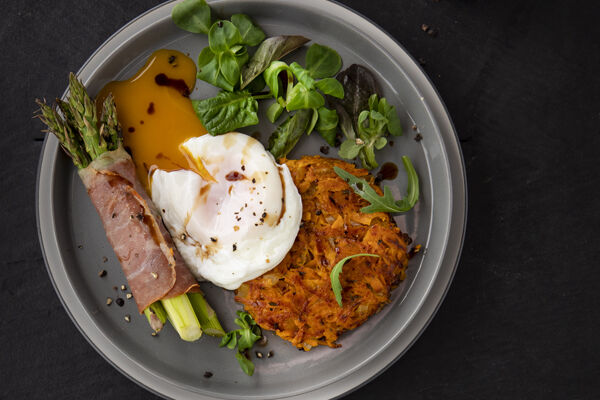 Sweet potato hash browns