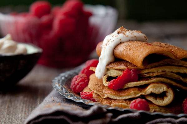 Two ingredient pancakes