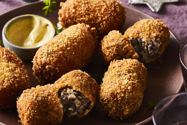 Black pudding and potato croquettes recipe