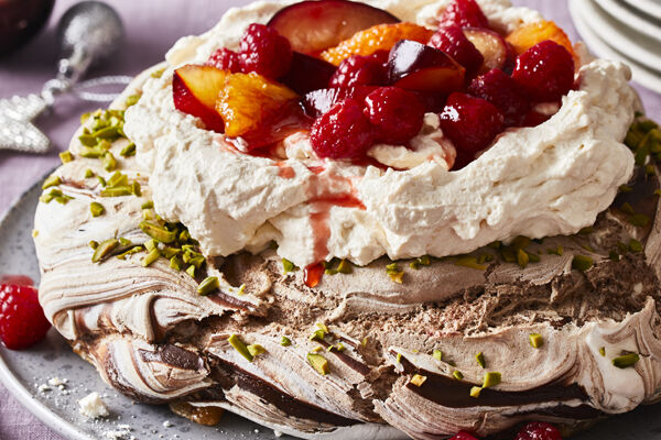 Chocolate pavlova recipe