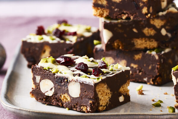 Chocolate tiffin recipe