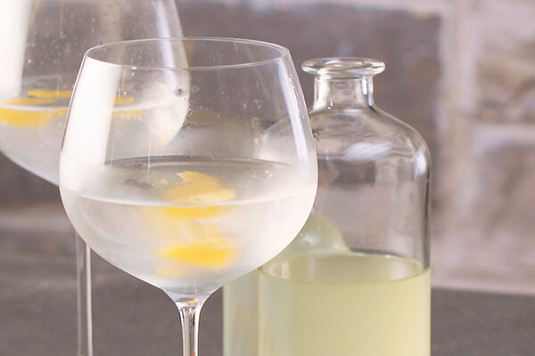 Ginger infused gin
