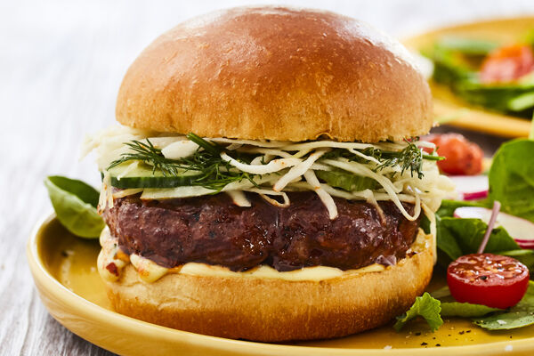 Beef burger recipe