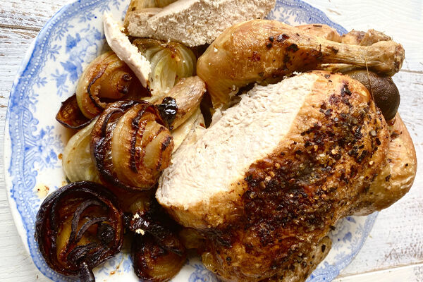 Chicken onions recipe
