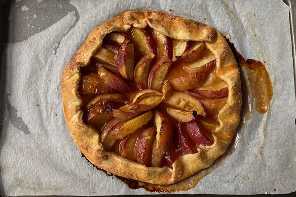 Peach tart recipe