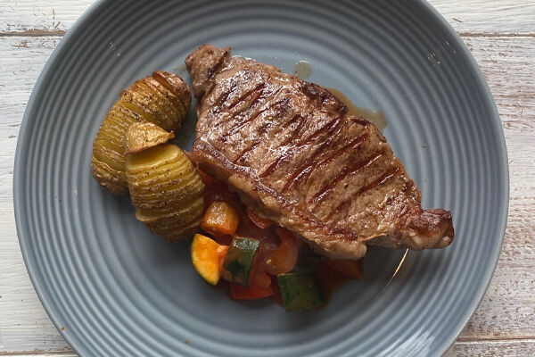 Striploin steak recipe