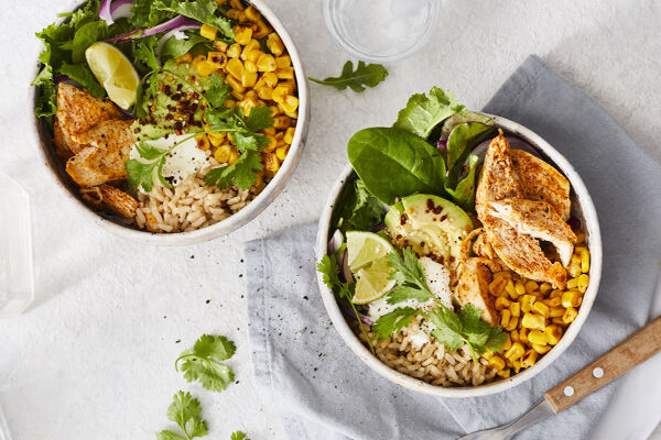 Chicken power salad recipe