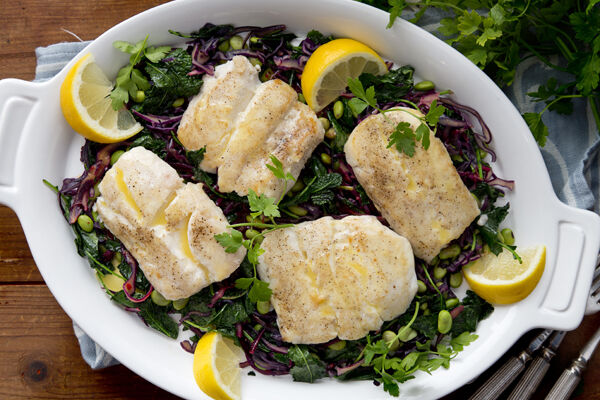 Hake stir fry recipe