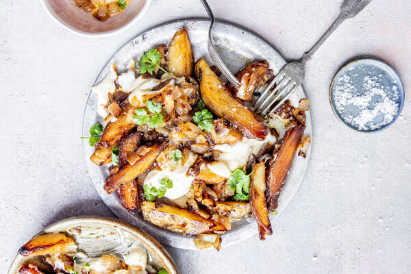 Loaded fries recipe