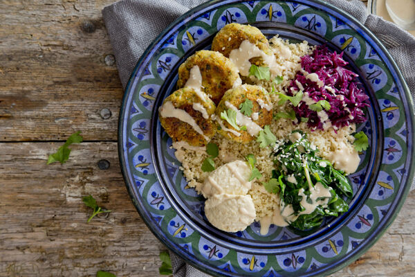 Mezze bowl recipe