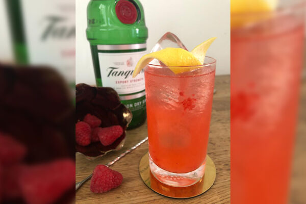 Raspberry tom collins recipe