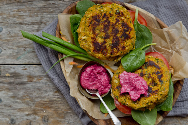 Veggie burger recipe
