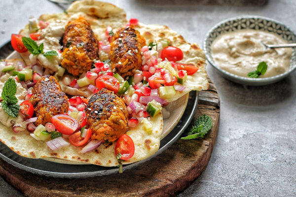 White pudding falafel recipe