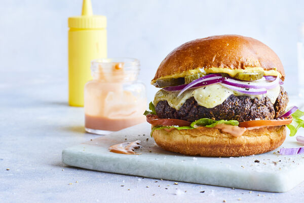 Vegan burger recipe