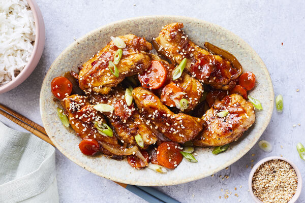 Crispy ginger chicken recipe