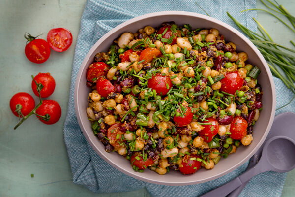 Mixed bean salad recipe