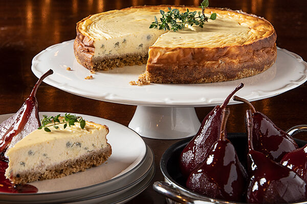 Savoury cheesecake