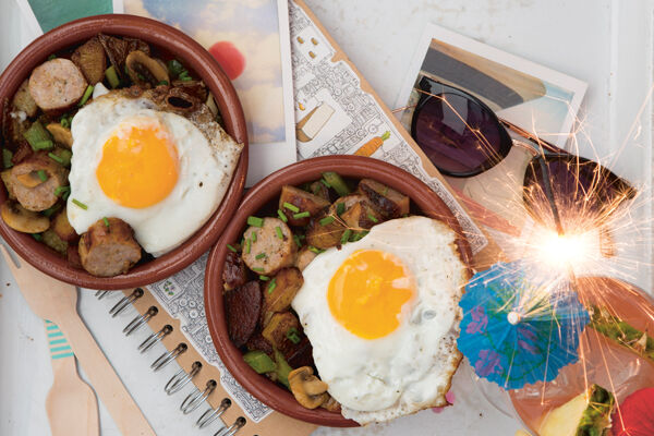 Cajun hash browns