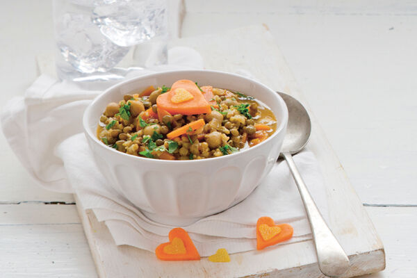 Chunky moroccan harira soup recipe