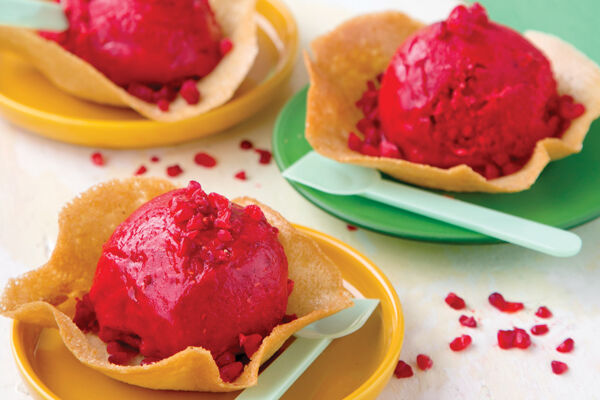 Instant soft serve raspberry ice cream recipe