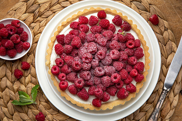 French Raspberry Tart teaser