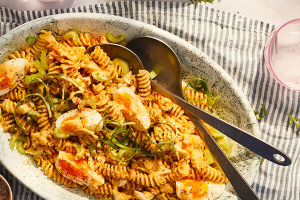 Kevin Dundon Deviled Egg Pasta Salad