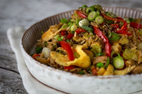 Veggie Rice Hot pot 01