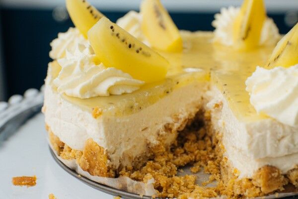 Kiwi Cheese Cake 600x400