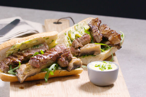 SuperValu Recipe Steak Sandwich