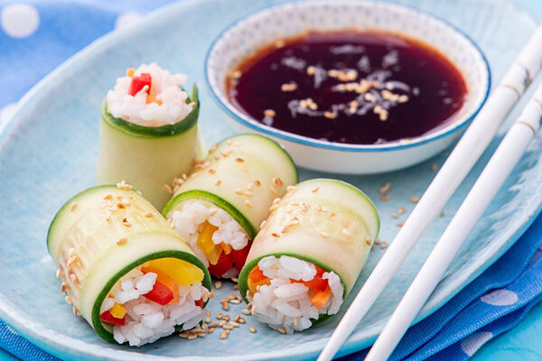 SuperValu Sharon Hearne-Smith Cucumber Sushi Rolls