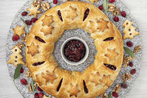 SuperValu The Happy Pear Beet Walnut Pastry Wreath