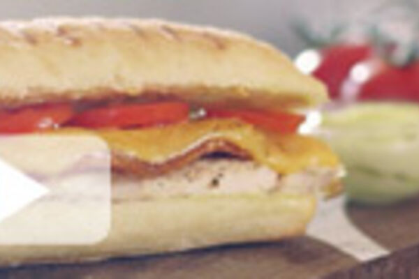 Chicken and Pesto Panini