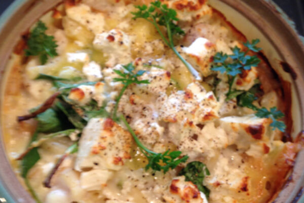 Pasta Bake with Smoked Haddock
