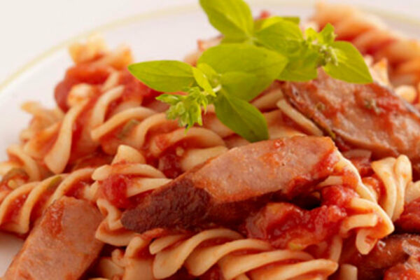 Sausage & Tomato Pasta