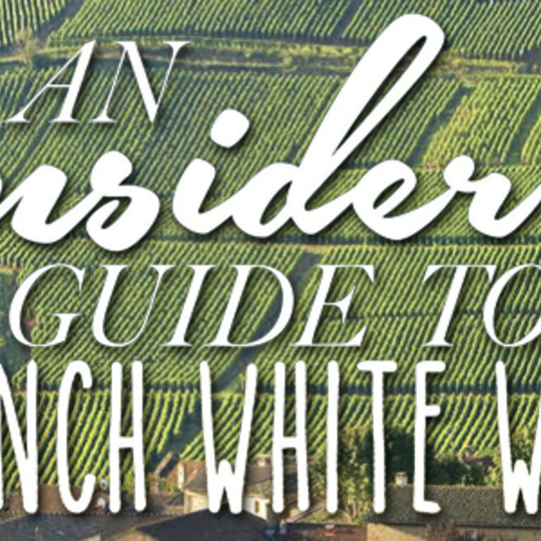 Insiders guide to french white wine