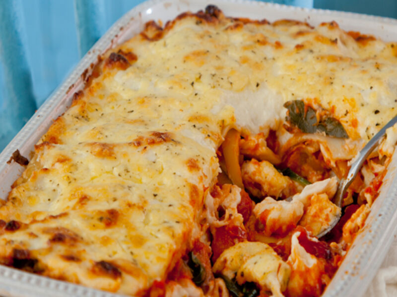 Med veg lasagne recipe