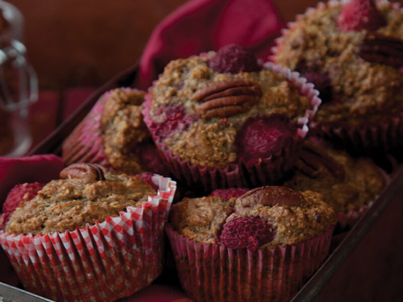 Raspberry muffin