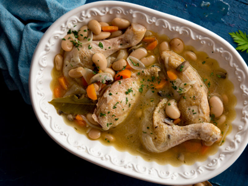 One pot french style chicken recipe