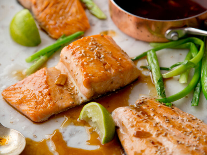 Salmon soy sesame dressing recipe