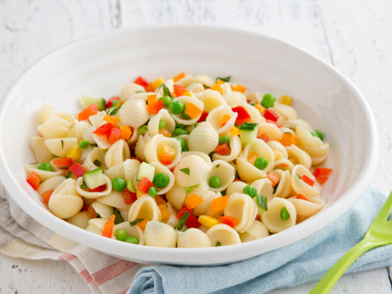 Eat the rainbow pasta recipe