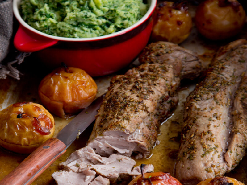 Fennel crusted pork recipe